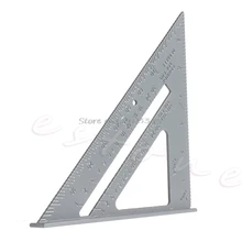 Алюминиевый сплав скорость квадратный транспортир Miter обрамление измерительный инструмент Прямая поставка