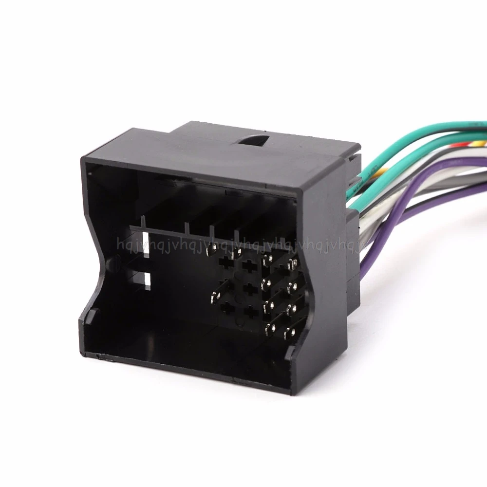 Автомобильная стерео радио ISO свинцовая кабельная проводка разъем адаптера для peugeot 207 307 407 Au11 Прямая поставка