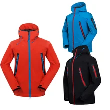Горячая/осень и зима Спорт на открытом воздухе Мужская ветровка из мягкой ткани ветрозащитный Теплый Альпинизм Кемпинг Лыжная одежда
