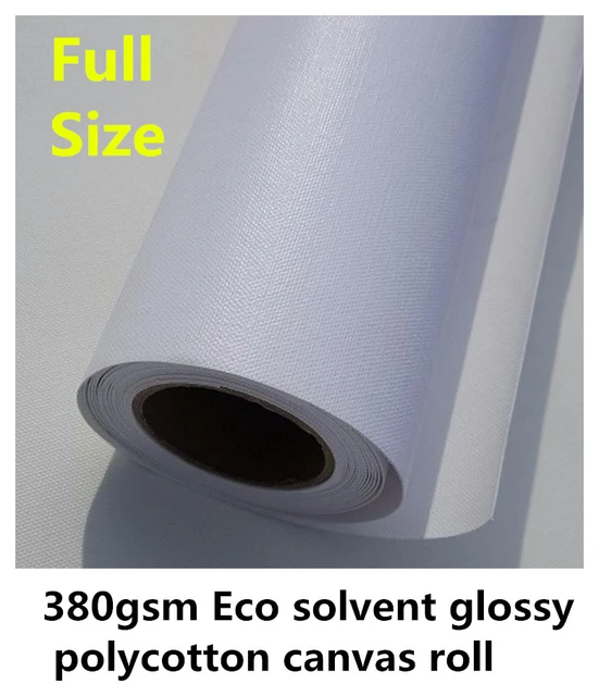 Eco-Solvent Poly/Cotton Canvas Roll Inkjet Art Canvas Roll Latex
