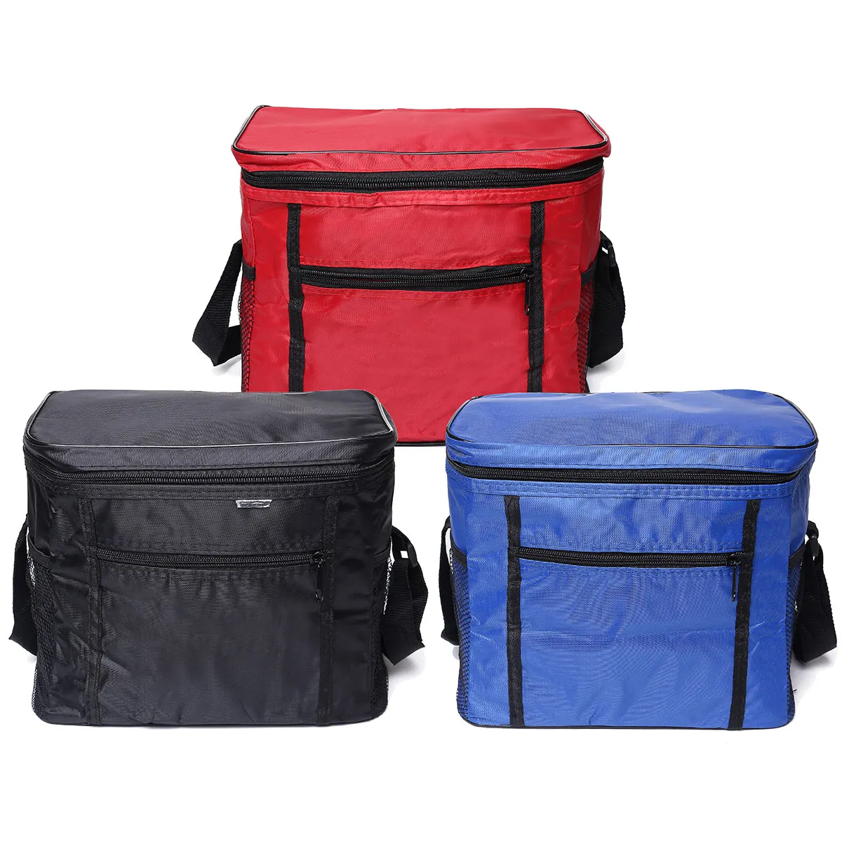 

420D Oxford Cloth Insulated Picnic Bags Outdoor Coolers Lunch Box Tote Camping Bag Hiking lunch bag Portable Organizor Boxes