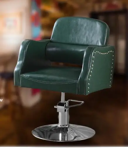 Barber chair stereotypes cotton retro haircut chair  hairdresser chair  lift 3032