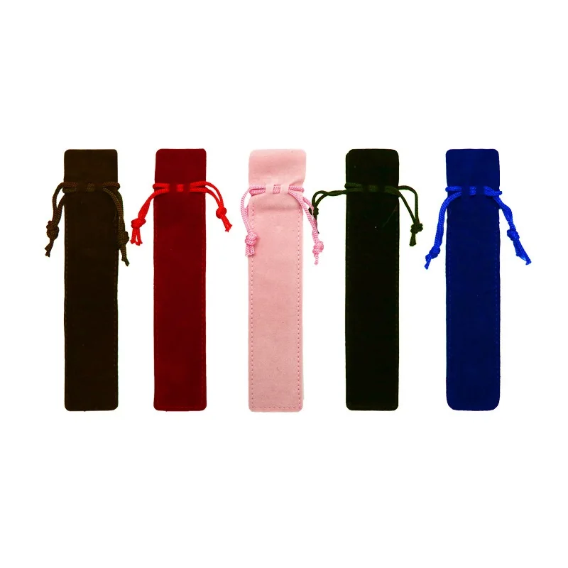 10 шт. бархатная ручка 17 5 см цветов|pen bag|pencil bagbag pen |