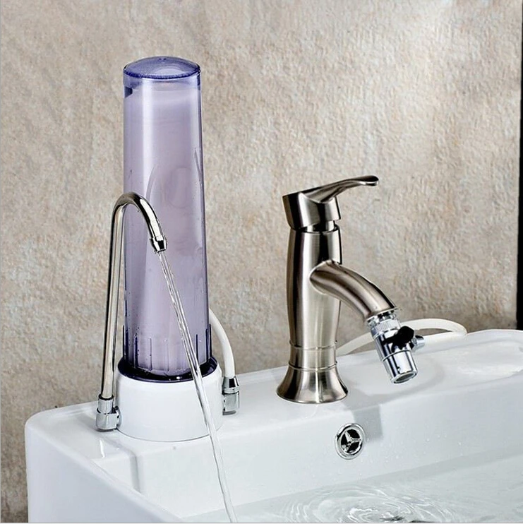 Smart Countertop Drinking Water Filter/Purifier With Ceramic Candle combined Carbon block filter
