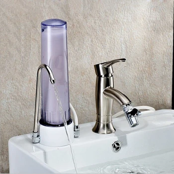 

Smart Countertop Drinking Water Filter/Purifier With Ceramic Candle combined Carbon block filter