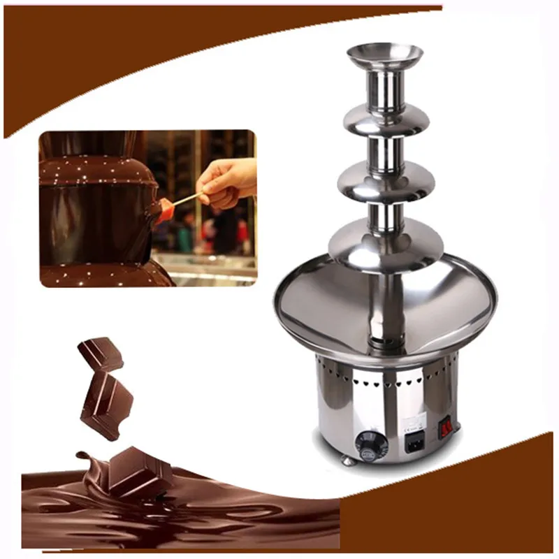 2016 Hot Sale 4 Tiers Chocolate Fountain Machine Zf Chocolate
