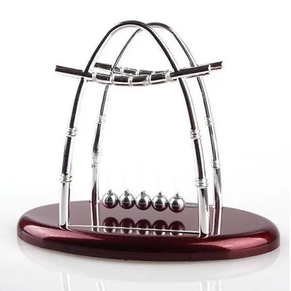 Newton s Cradle Balance Ball Physics Science Fun Desk Toy Accessory Office Gift
