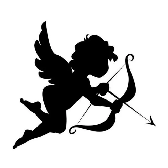 10 9 12 1cm artistic car stickers cupid s arrow reflective