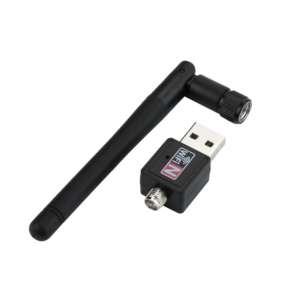 HIPERDEAL USB 300 Мбит/с 802.11n/g/b мини Wifi адаптер Wi Fi сетевая LAN карта с антенной Семейный