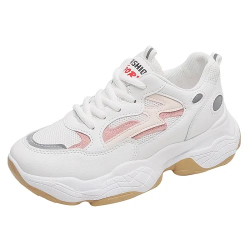 white chunky sneakers womens