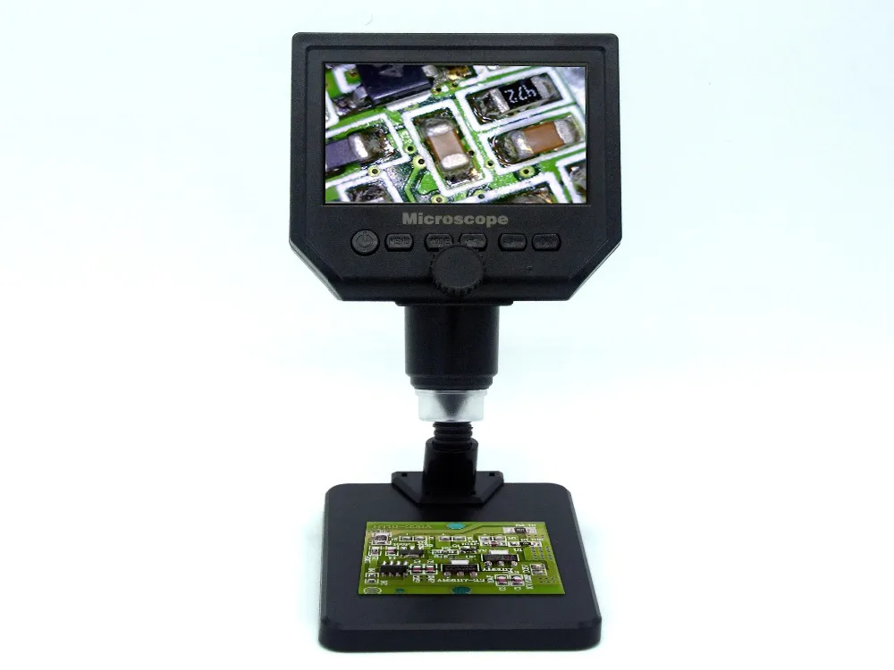 G600 600X Электронный USB микроскоп цифровой паяльный видео микроскоп камера 4,3 дюймов ЖК эндоскоп увеличительная камера+ LED