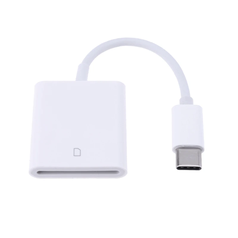 USB 3,1 Тип-C для SD Card Reader адаптер с кабелем USB-C Картридер для Macbook Pro