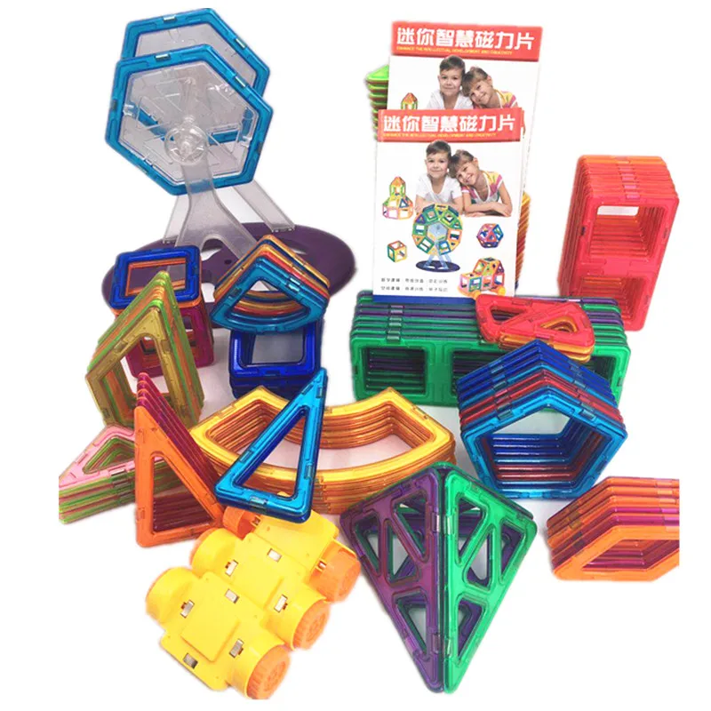 

3D Educational DIY Accessory Magnetic Blocks Mini Sets Building Magnet Designer Constructor toddler Toys for kids Christmas Gift
