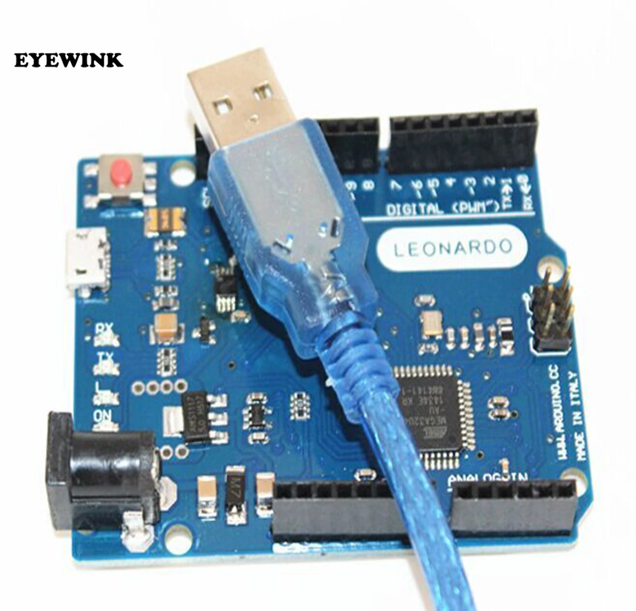 Leonardo R3 микроконтроллер Atmega32u4 макетная плата с usb-кабелем совместима с Arduino DIY стартовый комплект