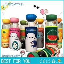 10 шт./lotCreative мультфильм фрукты стекло анти-гладильная лента наборы рекламных подарков подарочные чашки