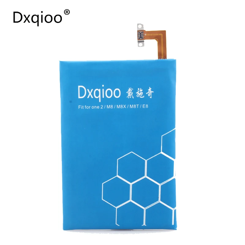 

Dxqioo brand mobile phone batteries fit for HTC M8 one 2 M8T M8X M8D E8 M8SW M8ST M8SD B0P6B100 battery
