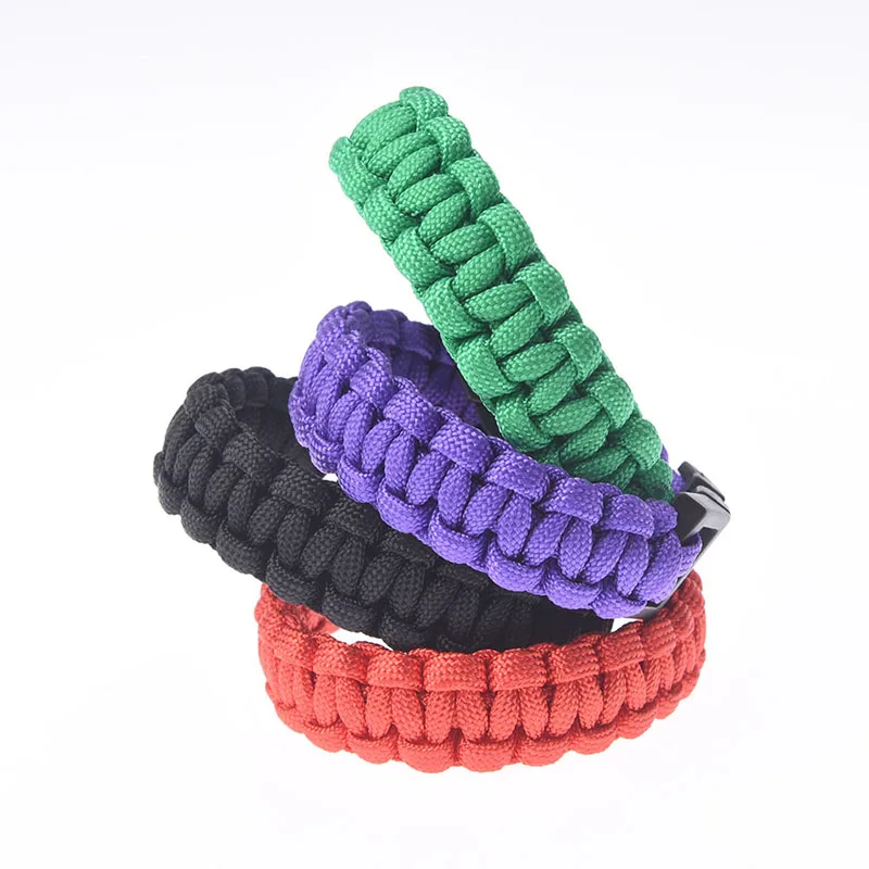 جديد بقاء Paracord سوار للرجال في الهواء الطلق التخييم المشي لمسافات طويلة مشبك معصمه النساء حبل سوار الذكور المجوهرات جديد بقاء Paracord سوار للرجال في الهواء الطلق التخييم المشي لمسافات طويلة مشبك معصمه النساء حبل سوار الذكور المجوهرات