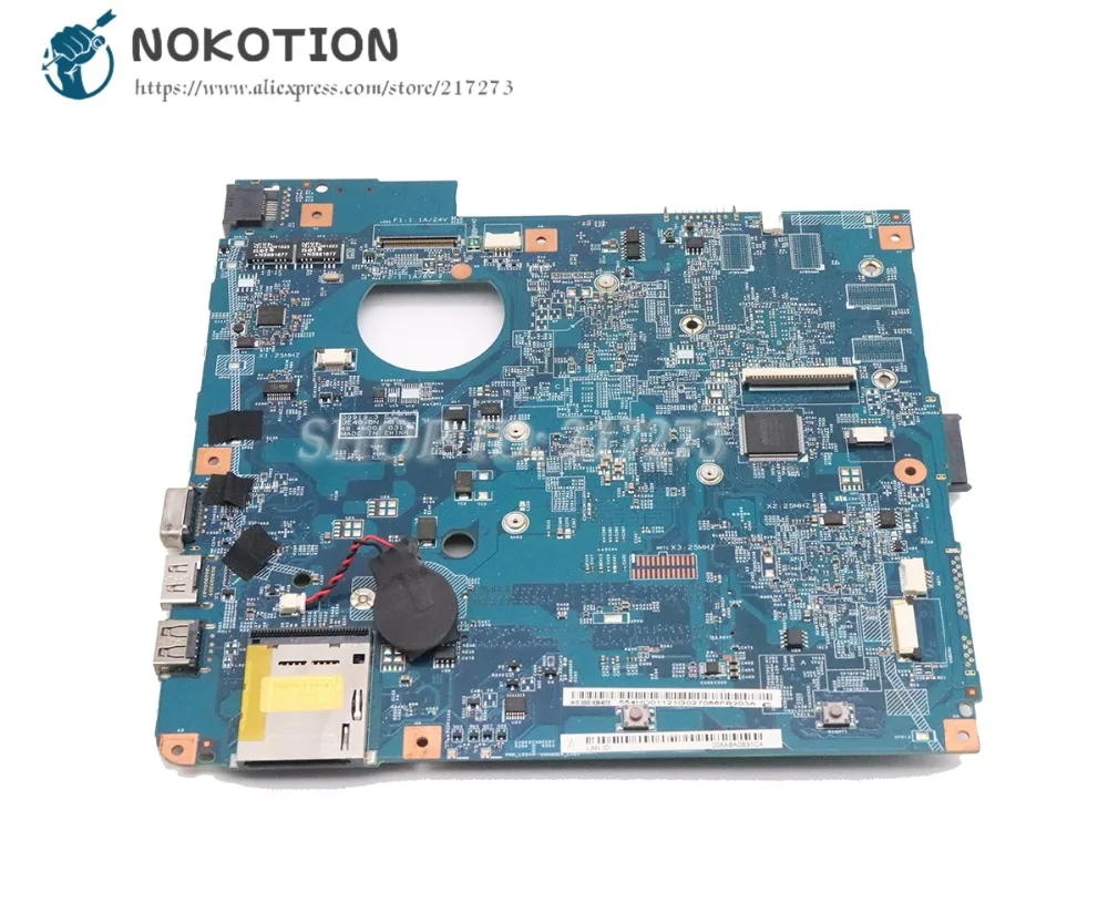 NOKOTION для acer aspire 4551 4551G материнская плата ноутбука 48.4HD01.031 MBPU501001 HD4200 DDR3 разъем S1 Бесплатный процессор