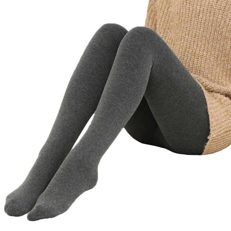 Autumn Winter Fashion Women s Plus Cashmere Tights Knitted Velvet 