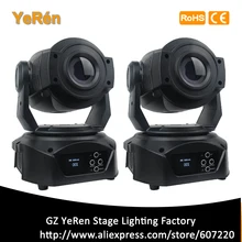(2PCS) 90W Led Moving Head Spot Light DMX 14CHs Professional Stage Lighting Equipment DJ Gobo Light