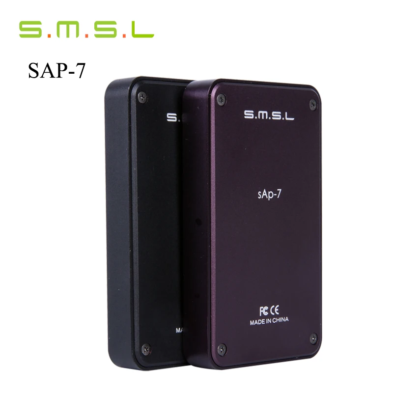 2016 New Version SMSL SAP 7 Hifi Portable Headphone AMP Aluminum Enclosure Integrated Headset Power Amplifier