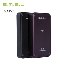 2016 Nueva Versión SMSL SAP-7 Hifi Caja De Aluminio Portátil AMPLIFICADOR de Auriculares Amplificador de Potencia Amplificador de Auriculares Integrado Negro