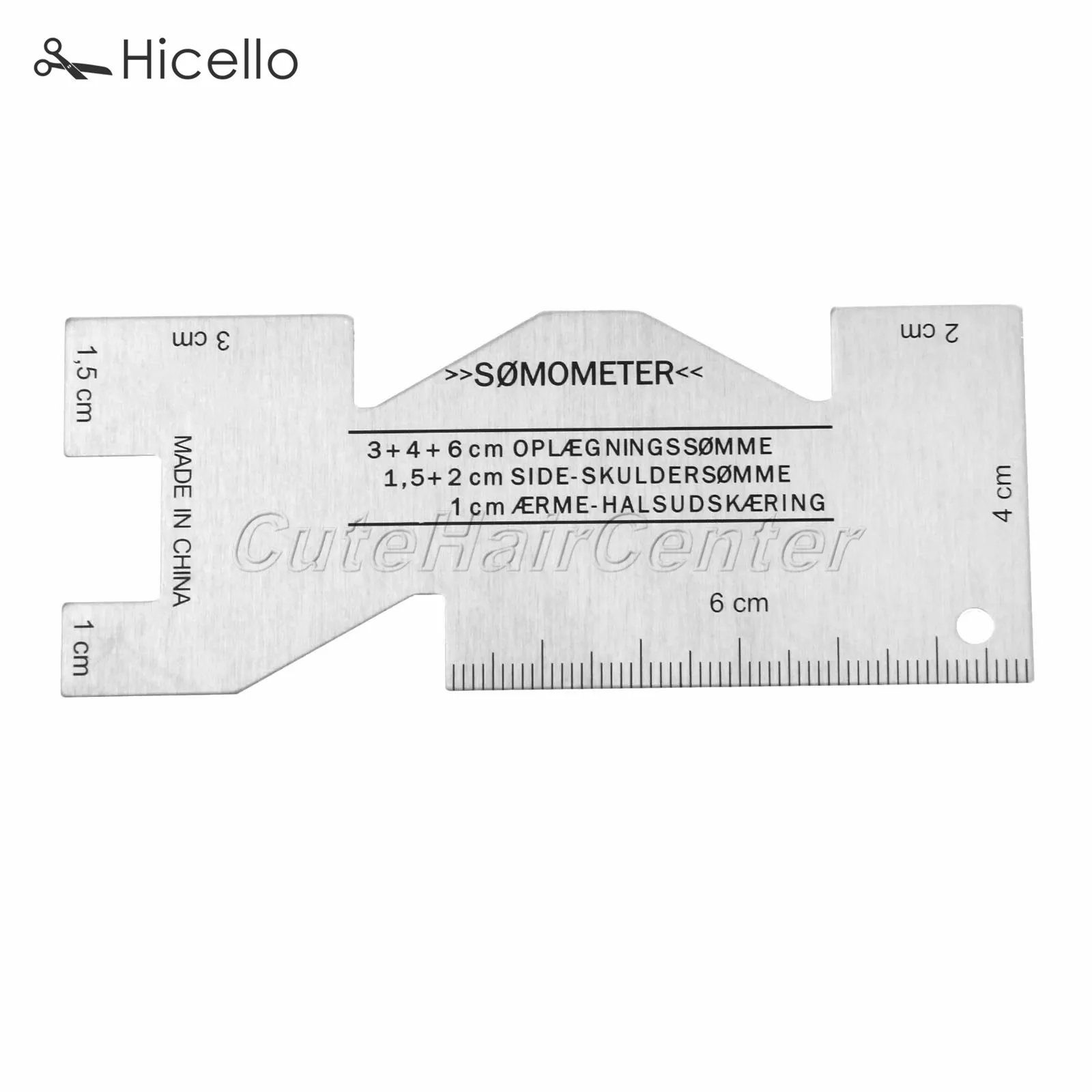 

Gauge Quilting Ruler Sewing Machine Metal Flexible Portable Embroidery Needlework Crewel Sewing Accessories Craft Hicello