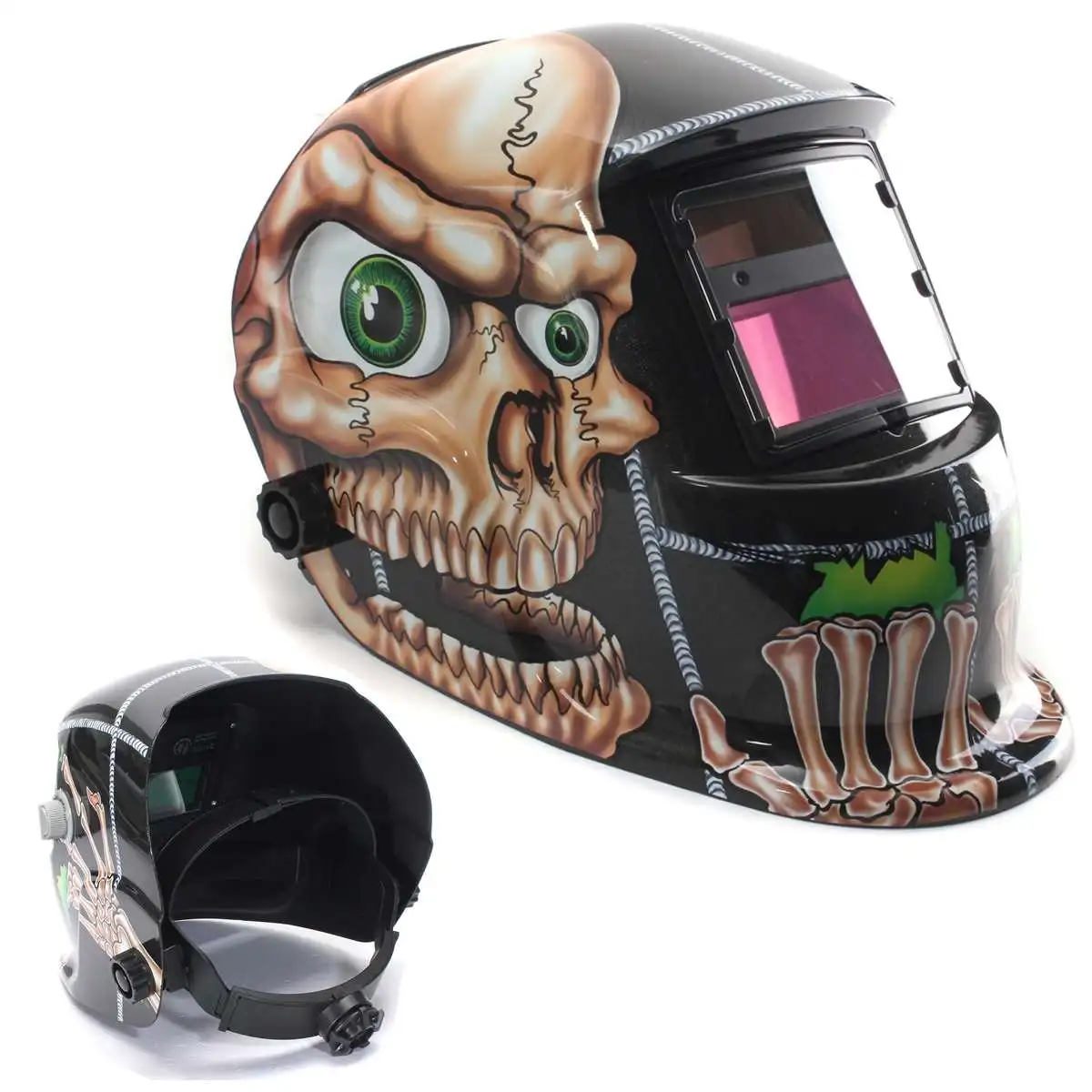 

Hot Sale Solar Automatic Darkening Welding Helmet Mask Arc Tig Mig Mask Grinding Welding Mask Welding Shield