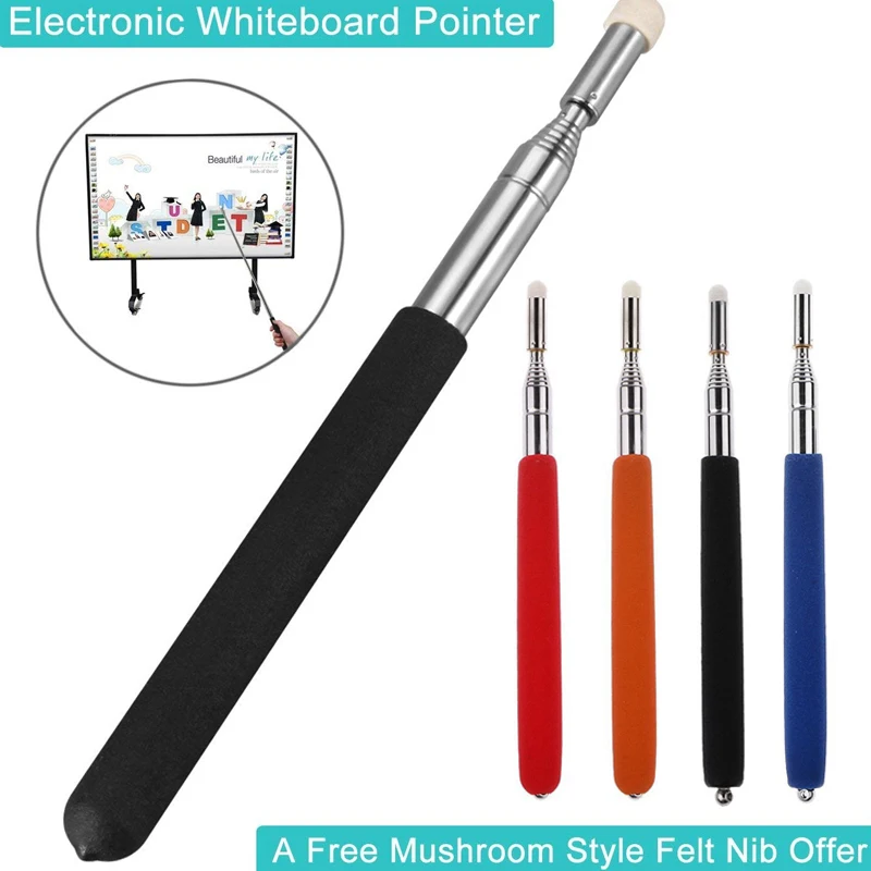 1601 1 Meter Whiteboard Pointer Pen Teacher Pointer Tool Supplies Extendable 