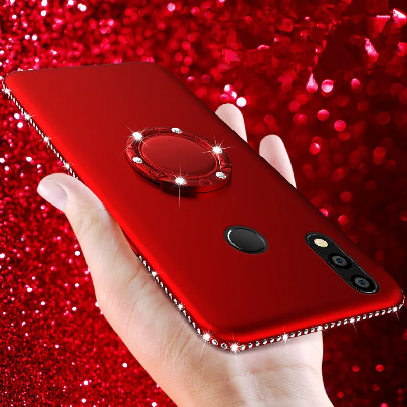 

Luxury Bling Diamond Cases For Huawei P10 Case Glitter Rhinestone Cover For Huawei P9 P10 Plus Nova 3 3i Soft Silicone Case