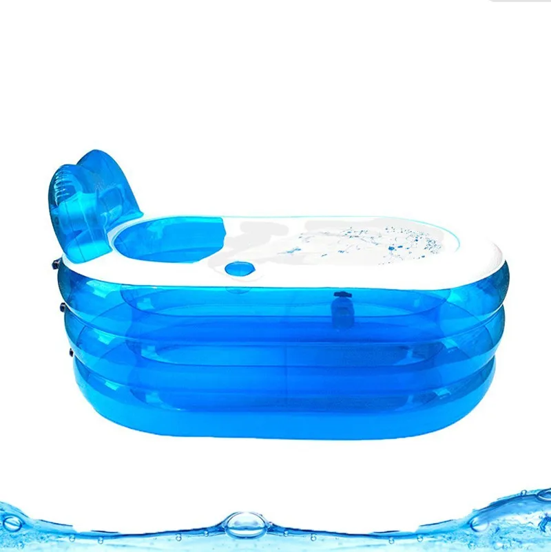nuovo pieghevole durevole adulto spa gonfiabile vasca da bagno con pompa di aria elettricachina