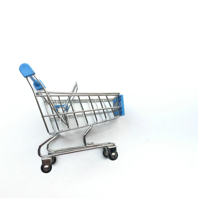 metal toy shopping trolley
