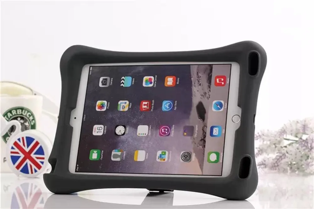 Чехол для iPad air/air 2/Pro 9,7/9,7 /9. 7 мягкая силиконовая подставка для детей противоударный чехол для планшета защитный чехол