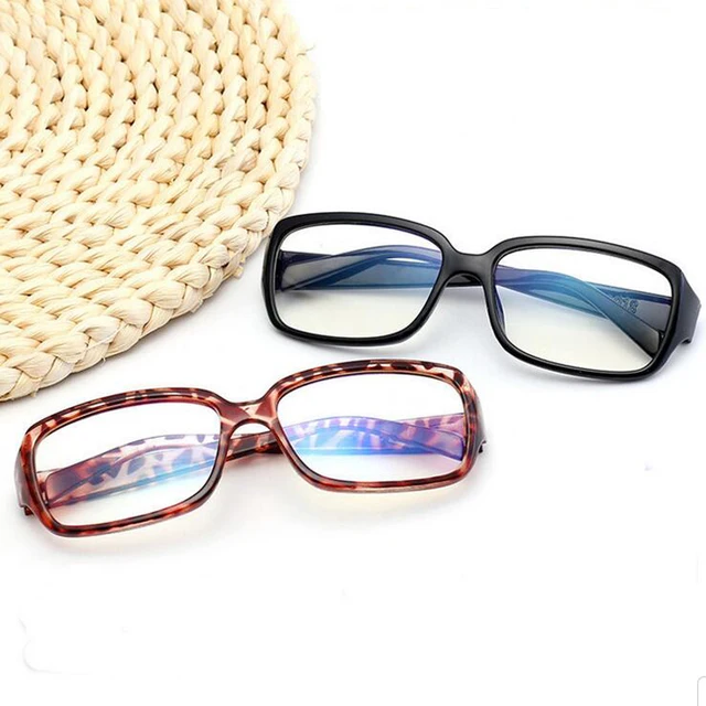 Cheap Blue light blocking glasses Clear Lens Glass Frame Eyewear Transparent Vintage Computer Glasses Men Women Eyeglasses uv400