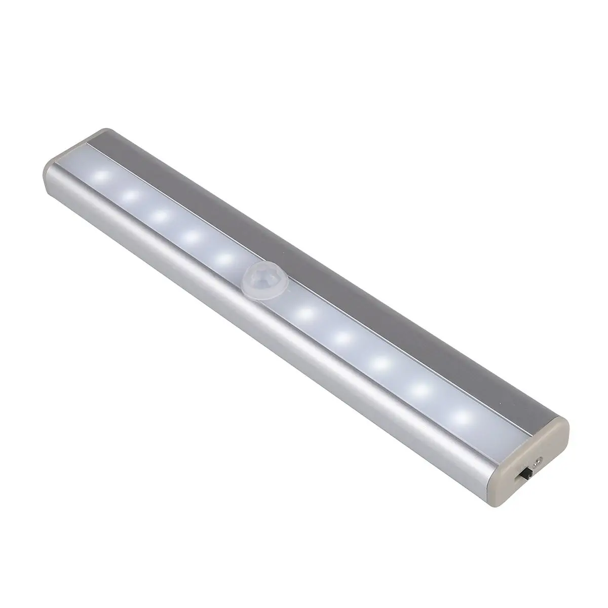 

Brand New Motion Sensor Wardrobe Light ,Cupboard LED Lamp , USB Rechargeable Cabinet Lights Lamps 10LED,Stick-On Anywhere/ Close