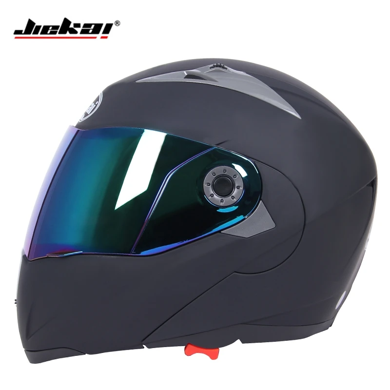 Безопасный флип Moto rcycle Шлемы Moto шлем Moto крест Moto rbike шлем с внутренним Защита от солнца козырек JIEKAI-105 dot ЕЭК - Цвет: e1