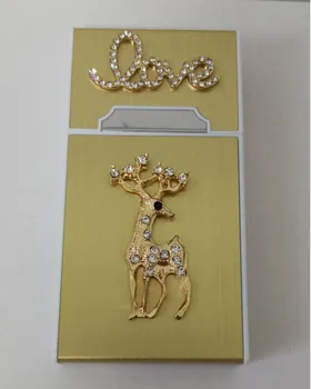 

USB lighter cigarette case for 20 cigarettes with 100mm length and 5mm diameter