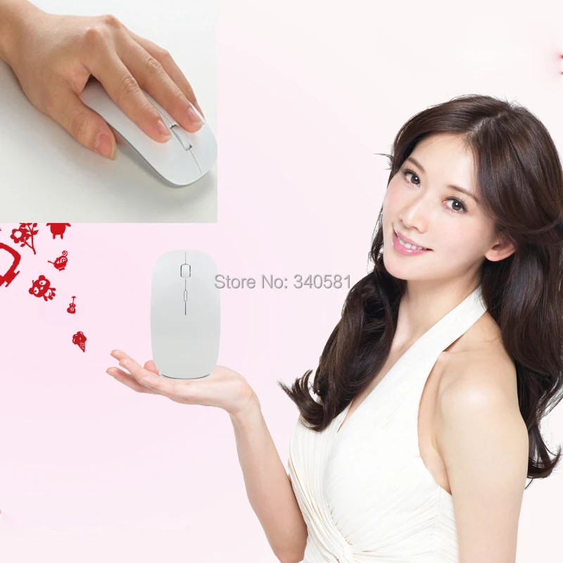 CHeapest 2.4GHz Wireless optical mouse Scroll Computer PC Mice with USB