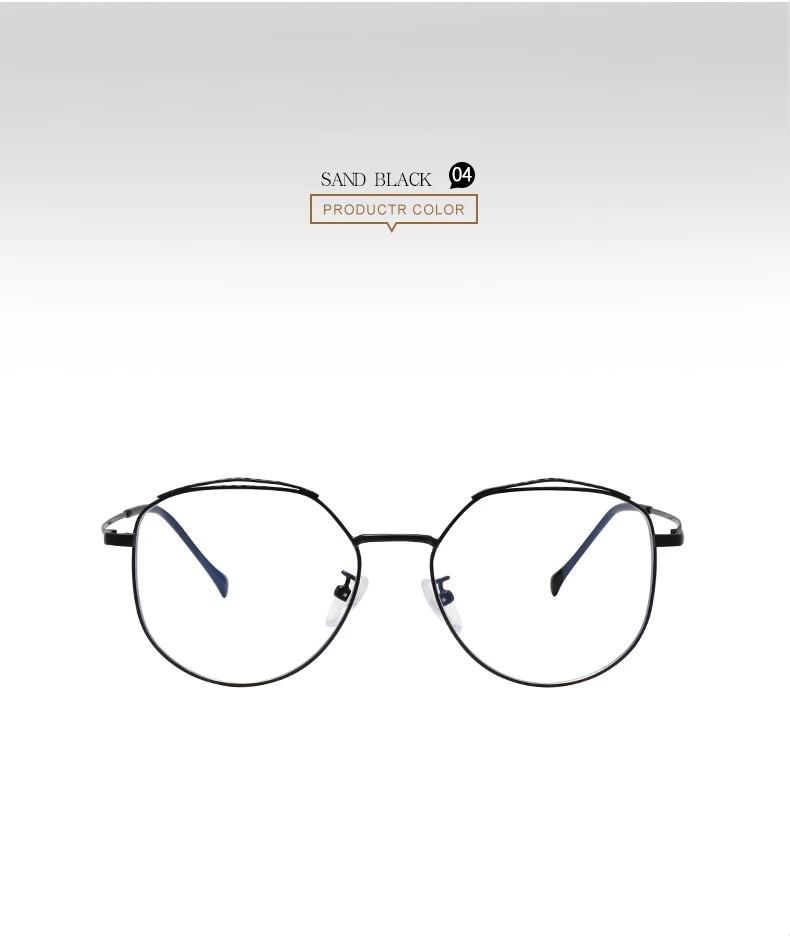 Женские очки против синего цвета, 2 шт. в партии, черные, золотые, розовые, серебряные, RFG1902N