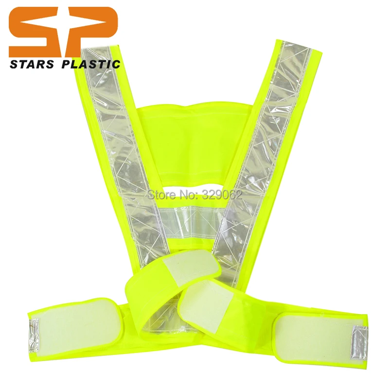 Fluorescent vest reflective traffic safety vest road safety clothing