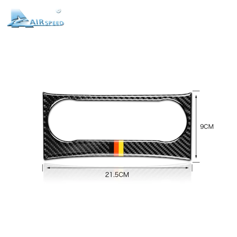 Airspeed для Mercedes Benz C Class W204 аксессуары 2011 2013 из углеродного волокна наклейки на