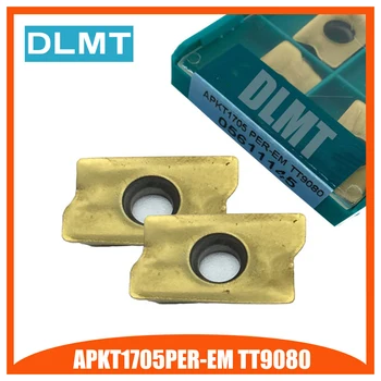 

APKT1705PER-EM TT9080 10pcs Genuine Original TaeguTec CNC insert use Large Medium Small mini lathe tools by turning tool holder