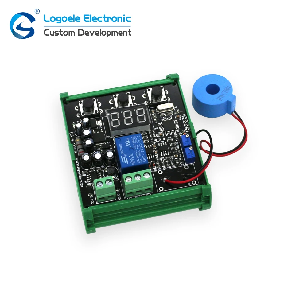 Высококачественный переключатель сенсорного модуля переменного тока 0-50A, выход полного диапазона линейной задержки выхода, релейный выход