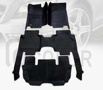 

Good mats! Custom special floor mats for Nissan Patrol Y62 7 seats 2019-2011 durable rugs carpets for Patrol 2015,Free shipping