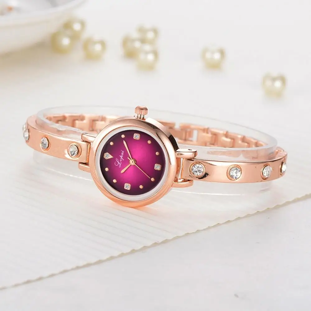 

Fashionable trend lady sets diamond dial fashionable dress watch fashionable temperament joker quartz woman watch ladies watches
