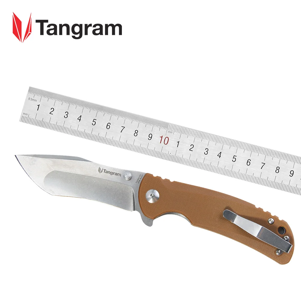 TANGRAM джунгли нож нож TG4001A2 Открытый походный нож OEM портативный складной нож специальный два открывалка качество Топ