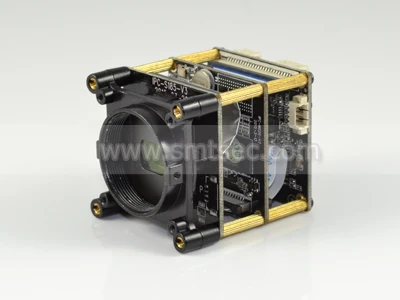 Auto IRIS DC Motorized Zoom Lens RS422/RS485 Hi3516A 1/2" Sony IMX178 CMOS 5.0MP H.265 CCTV board camera (SIP-E500LA+Autolens)