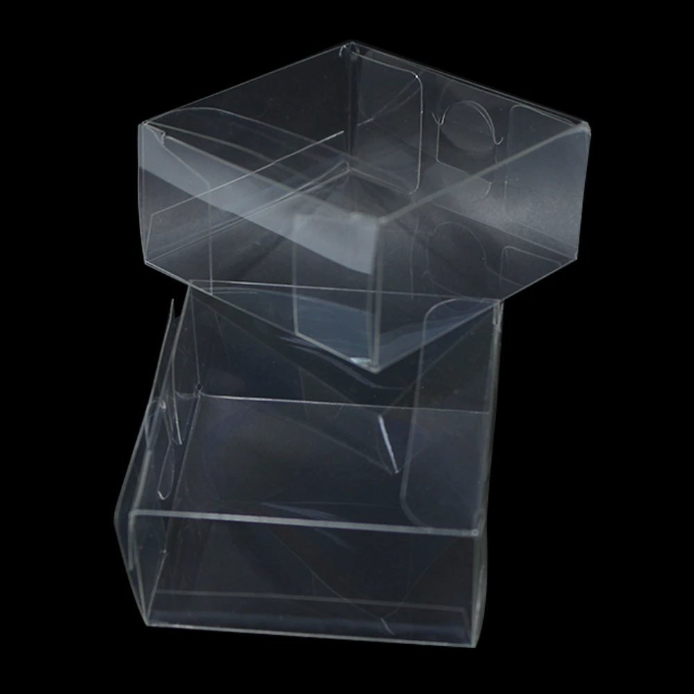 Wholesale Transparent Waterproof Clear PVC Boxes Packaging Small Plastic Box Storage For Jewelry ...