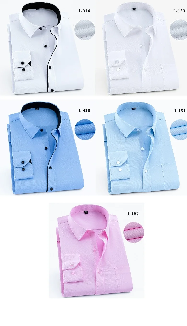 Осенняя мужская рубашка 8XL 10XL с длинным рукавом большого размера Новое поступление Мода Бизнес 6XL 7XL 9XL хлопок 12XL 14XL 50 52 рубашка