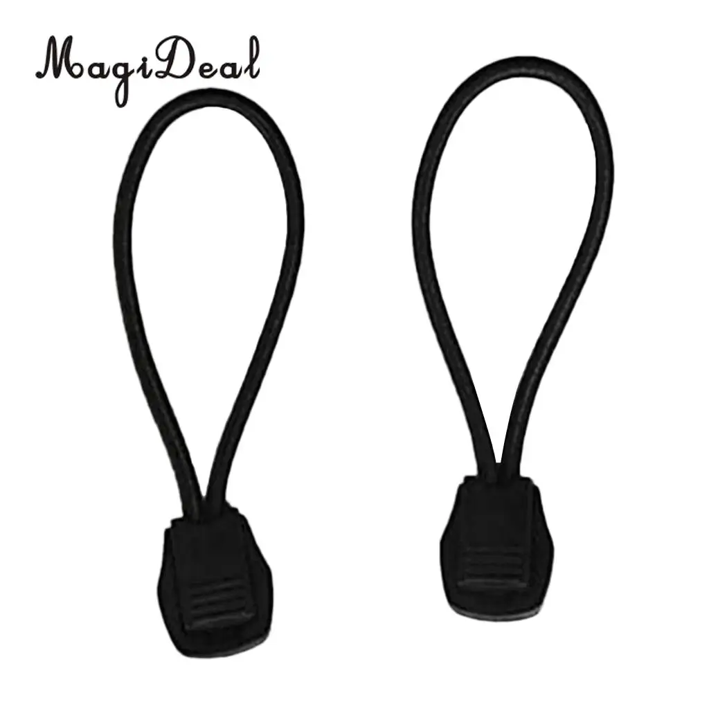 

MagiDeal 2 Pieces Elastic Scuba Diving Snorkel Tube Fixing Rope Tie Down Replacement